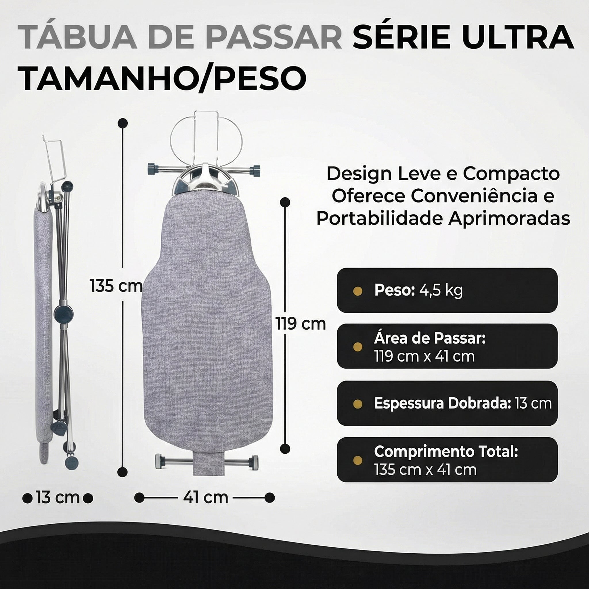 Tabua de Passar Roupas 360 graus